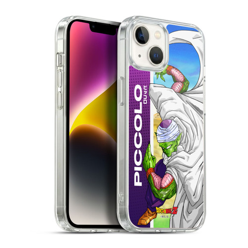 Dragon Ball Z Saiyan Arc Characters Piccolo Soft Gel Case for Apple iPhone 14 Plus & MagSafe