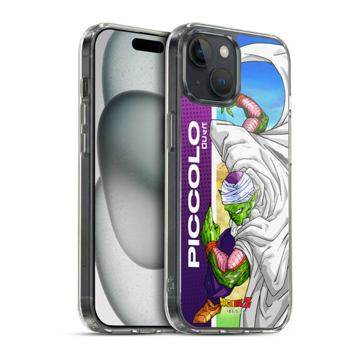 Dragon Ball Z Saiyan Arc Characters Piccolo Soft Gel Case for Apple iPhone 15 & MagSafe