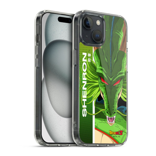 Dragon Ball Z Saiyan Arc Characters Shenron Soft Gel Case for Apple iPhone 15 & MagSafe