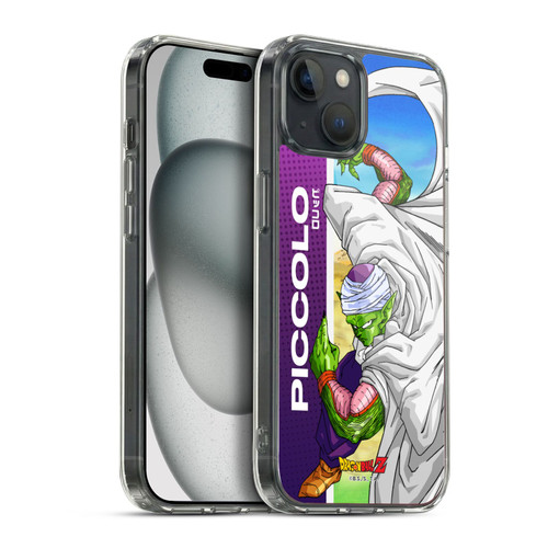 Dragon Ball Z Saiyan Arc Characters Piccolo Soft Gel Case for Apple iPhone 15 Plus & MagSafe