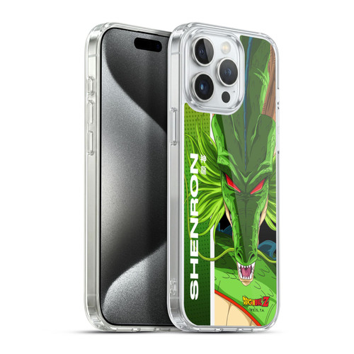 Dragon Ball Z Saiyan Arc Characters Shenron Soft Gel Case for Apple iPhone 15 Pro Max & MagSafe