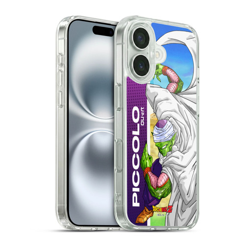 Dragon Ball Z Saiyan Arc Characters Piccolo Soft Gel Case for Apple iPhone 16 & MagSafe