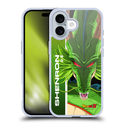 Dragon Ball Z Saiyan Arc Characters Shenron Soft Gel Case for Apple iPhone 16