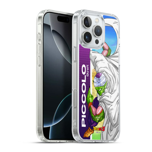 Dragon Ball Z Saiyan Arc Characters Piccolo Soft Gel Case for Apple iPhone 16 Pro Max & MagSafe