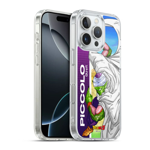 Dragon Ball Z Saiyan Arc Characters Piccolo Soft Gel Case for Apple iPhone 16 Pro & MagSafe