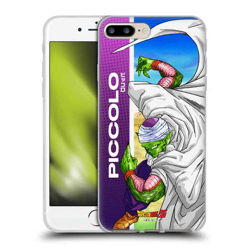 Dragon Ball Z Saiyan Arc Characters Piccolo Soft Gel Case for Apple iPhone 7 Plus / iPhone 8 Plus