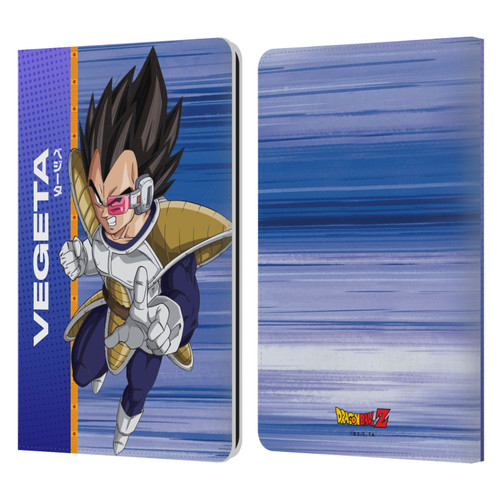 Dragon Ball Z Saiyan Arc Characters Vegeta Leather Book Wallet Case Cover For Amazon Kindle Paperwhite 1 / 2 / 3