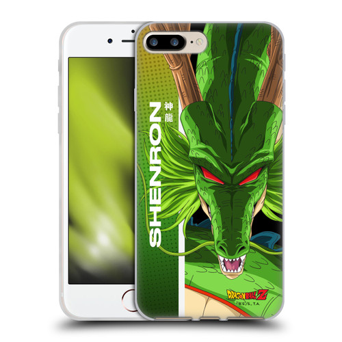 Dragon Ball Z Saiyan Arc Characters Shenron Soft Gel Case for Apple iPhone 7 Plus / iPhone 8 Plus