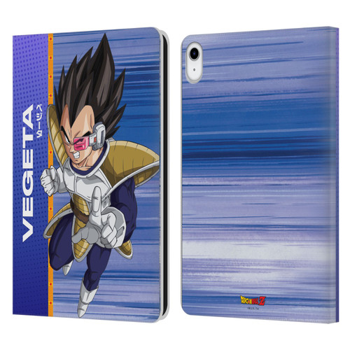 Dragon Ball Z Saiyan Arc Characters Vegeta Leather Book Wallet Case Cover For Apple iPad 10.9 (2022)