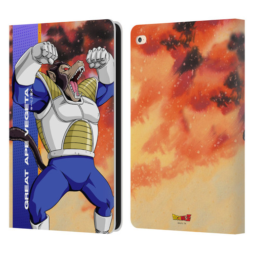 Dragon Ball Z Saiyan Arc Characters Great Ape Vegeta Leather Book Wallet Case Cover For Apple iPad Air 2 (2014)
