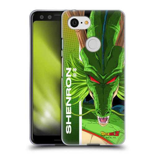 Dragon Ball Z Saiyan Arc Characters Shenron Soft Gel Case for Google Pixel 3