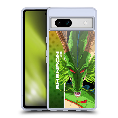 Dragon Ball Z Saiyan Arc Characters Shenron Soft Gel Case for Google Pixel 7a