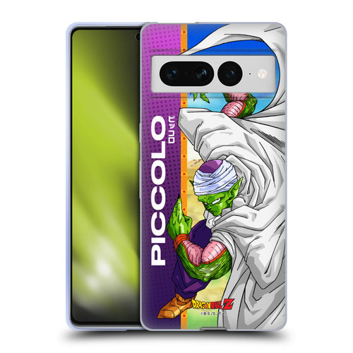 Dragon Ball Z Saiyan Arc Characters Piccolo Soft Gel Case for Google Pixel 7 Pro