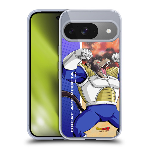 Dragon Ball Z Saiyan Arc Characters Great Ape Vegeta Soft Gel Case for Google Pixel 9 / Pixel 9 Pro