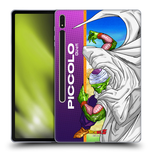 Dragon Ball Z Saiyan Arc Characters Piccolo Soft Gel Case for Samsung Galaxy Tab S8 Plus