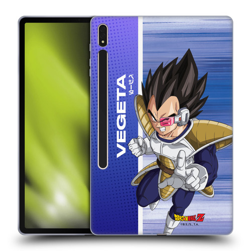 Dragon Ball Z Saiyan Arc Characters Vegeta Soft Gel Case for Samsung Galaxy Tab S8 Plus