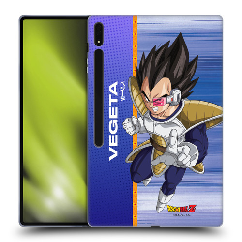 Dragon Ball Z Saiyan Arc Characters Vegeta Soft Gel Case for Samsung Galaxy Tab S8 Ultra