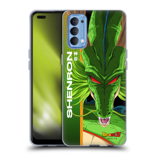 Dragon Ball Z Saiyan Arc Characters Shenron Soft Gel Case for OPPO Reno 4 5G