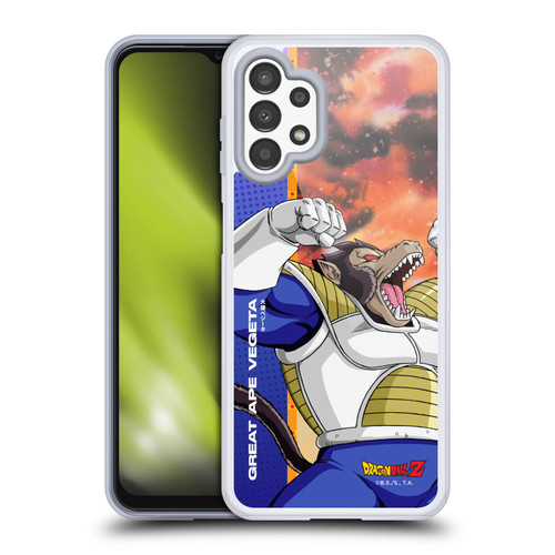 Dragon Ball Z Saiyan Arc Characters Great Ape Vegeta Soft Gel Case for Samsung Galaxy A13 (2022)
