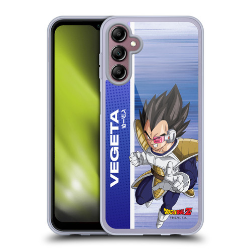 Dragon Ball Z Saiyan Arc Characters Vegeta Soft Gel Case for Samsung Galaxy A14 5G