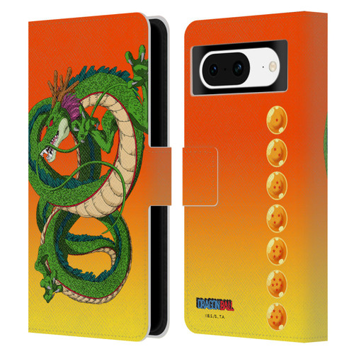 Dragon Ball Characters Shenron Leather Book Wallet Case Cover For Google Pixel 8