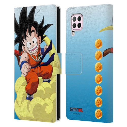 Dragon Ball Characters Goku Leather Book Wallet Case Cover For Huawei Nova 6 SE / P40 Lite