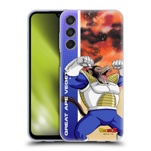Dragon Ball Z Saiyan Arc Characters Great Ape Vegeta Soft Gel Case for Samsung Galaxy M15/F15 5G