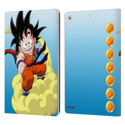 Dragon Ball Characters Goku Leather Book Wallet Case Cover For Apple iPad 10.2 2019/2020/2021