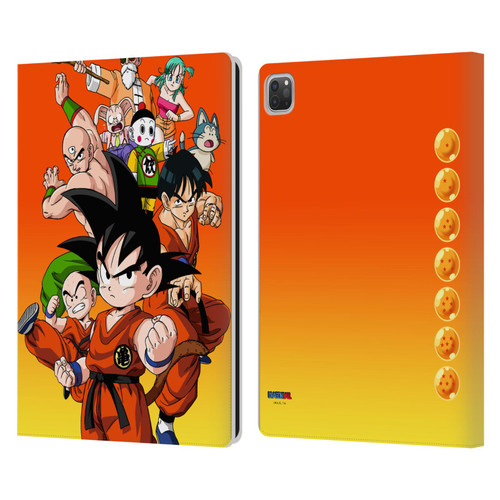 Dragon Ball Characters Group Leather Book Wallet Case Cover For Apple iPad Pro 13 M4 2024