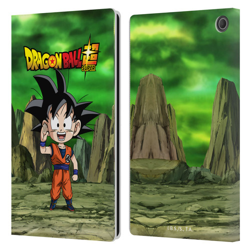 Dragon Ball Super Characters Goku Leather Book Wallet Case Cover For Amazon Fire Max 11 2023