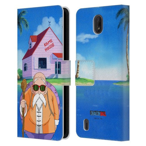 Dragon Ball Characters Master Roshi Leather Book Wallet Case Cover For Nokia C01 Plus/C1 2nd Edition
