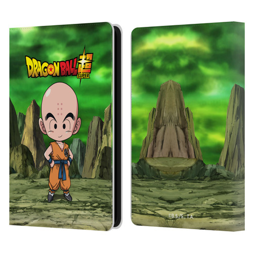 Dragon Ball Super Characters Krillin Leather Book Wallet Case Cover For Amazon Kindle Paperwhite 5 (2021)