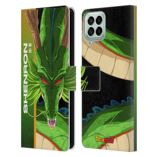 Dragon Ball Z Saiyan Arc Characters Shenron Leather Book Wallet Case Cover For Samsung Galaxy M33 (2022)