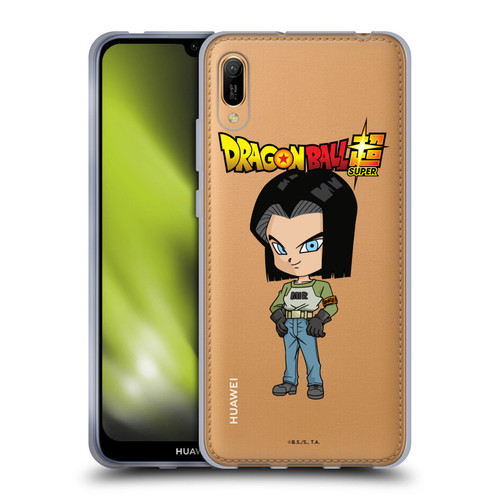Dragon Ball Super Characters Android 17 Soft Gel Case for Huawei Y6 Pro (2019)