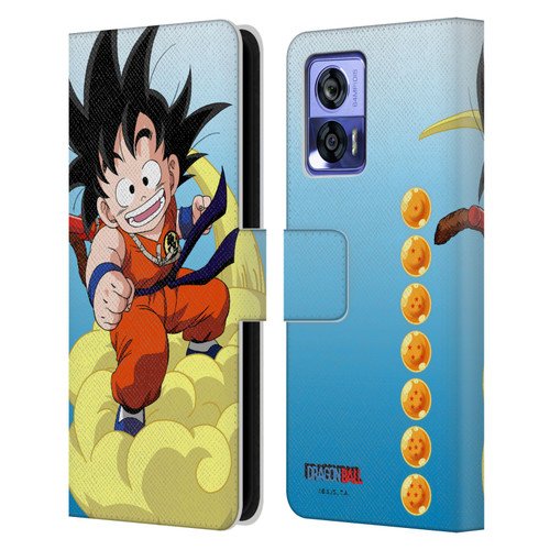 Dragon Ball Characters Goku Leather Book Wallet Case Cover For Motorola Edge 30 Neo 5G