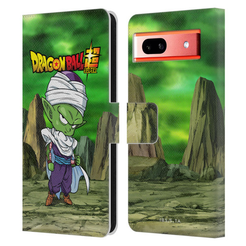Dragon Ball Super Characters Piccolo Leather Book Wallet Case Cover For Google Pixel 7a