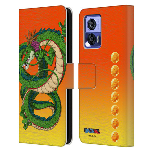 Dragon Ball Characters Shenron Leather Book Wallet Case Cover For Motorola Edge 30 Neo 5G