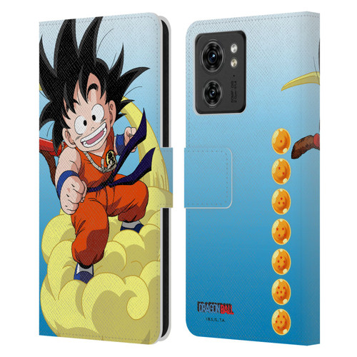 Dragon Ball Characters Goku Leather Book Wallet Case Cover For Motorola Moto Edge 40