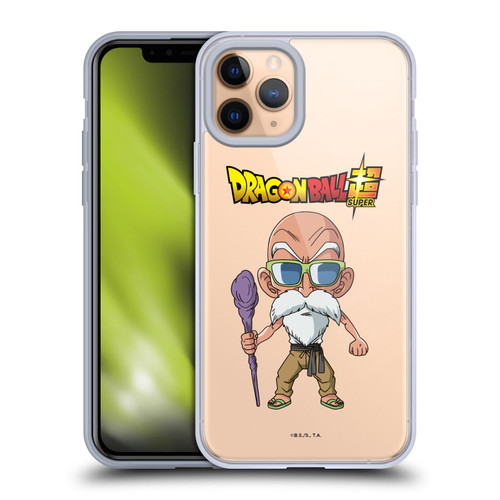 Dragon Ball Super Characters Kamesennin Soft Gel Case for Apple iPhone 11 Pro
