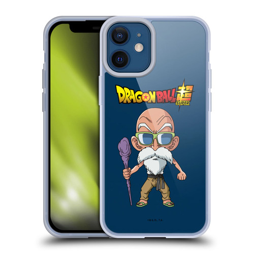 Dragon Ball Super Characters Kamesennin Soft Gel Case for Apple iPhone 12 Mini