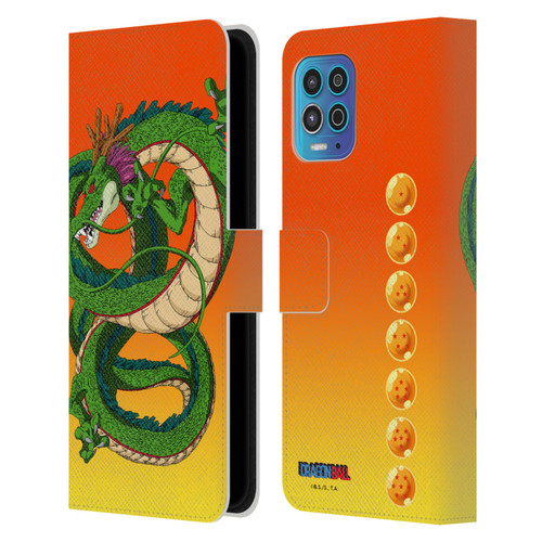 Dragon Ball Characters Shenron Leather Book Wallet Case Cover For Motorola Moto G100