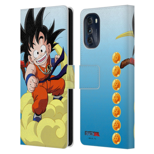 Dragon Ball Characters Goku Leather Book Wallet Case Cover For Motorola Moto G (2022)