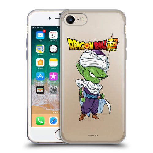 Dragon Ball Super Characters Piccolo Soft Gel Case for Apple iPhone 7 / 8 / SE 2020 & 2022