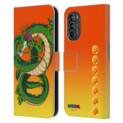 Dragon Ball Characters Shenron Leather Book Wallet Case Cover For Motorola Moto G82 5G