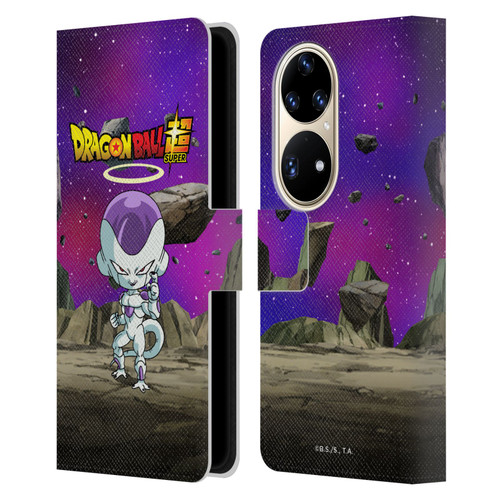 Dragon Ball Super Characters Frieza Leather Book Wallet Case Cover For Huawei P50 Pro