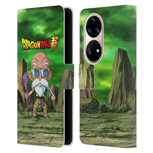 Dragon Ball Super Characters Kamesennin Leather Book Wallet Case Cover For Huawei P50 Pro