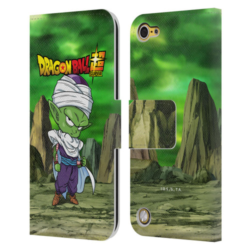Dragon Ball Super Characters Piccolo Leather Book Wallet Case Cover For Apple iPod Touch 5G 5th Gen