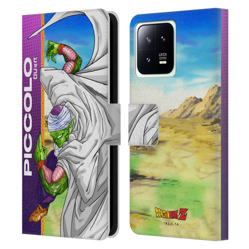 Dragon Ball Z Saiyan Arc Characters Piccolo Leather Book Wallet Case Cover For Xiaomi 13 5G