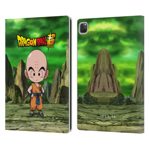Dragon Ball Super Characters Krillin Leather Book Wallet Case Cover For Apple iPad Pro 13 M4 2024