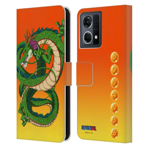 Dragon Ball Characters Shenron Leather Book Wallet Case Cover For OPPO Reno8 4G